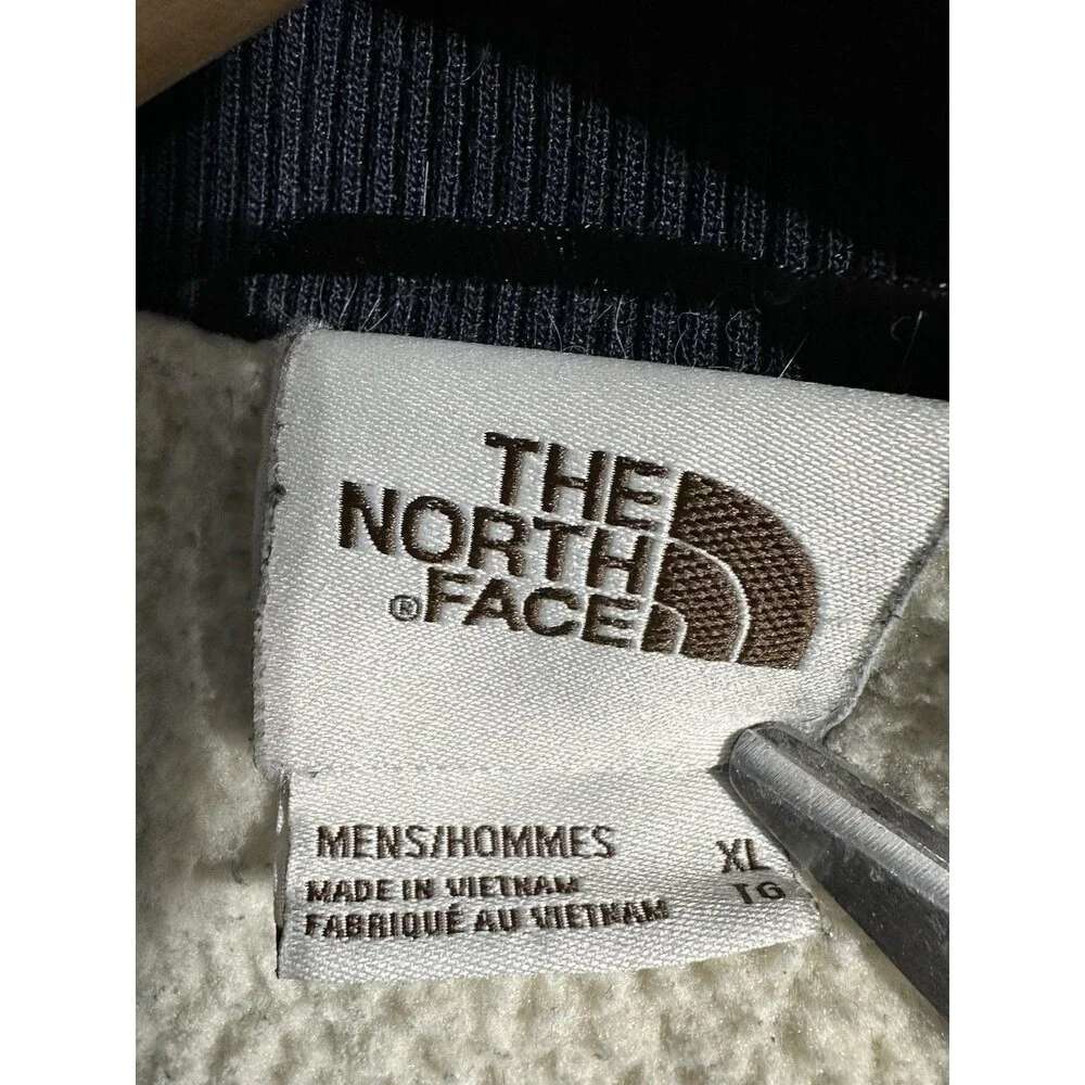 North Face Cuchillo Insulated Vest Mens XL Sherpa Lined